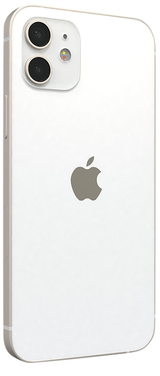 Refurbished iPhone 12 Mini 128GB White (Lightly used) back