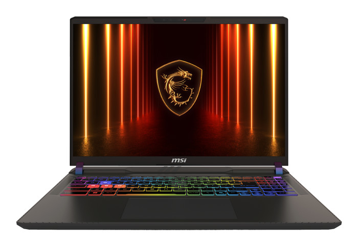 MSI Vector 16 HX AI A2XWHG-476 - 16" - Intel Core Ultra 9 - 16GB RAM/1TB SSD - RTX 5070 Ti vorne