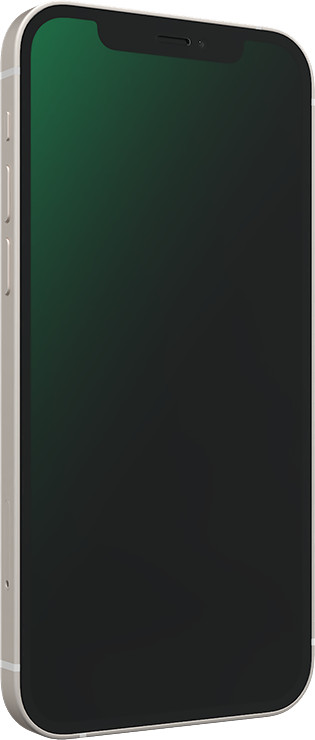 Refurbished iPhone 12 mini 64GB Weiß (wie neu) vorne