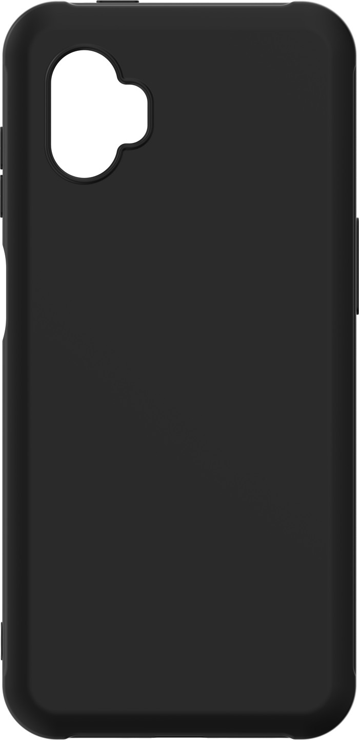Just in Case Soft Design Samsung Galaxy Xcover7 Pro Backcover Schwarz vorne