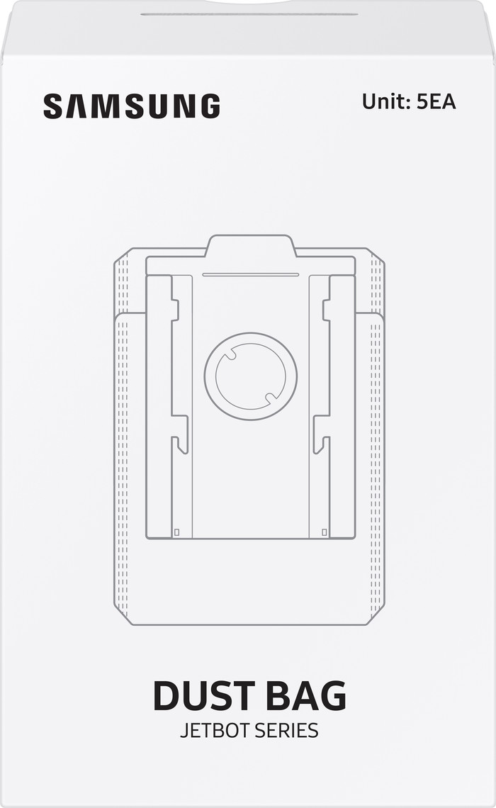Samsung VCA-ADB952 Bespoke Jet Clean Station Staubbeutel (5 Stück) verpackung