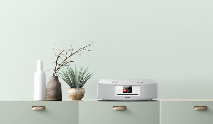 Kenwood CR-ST700SCD Silver product in use