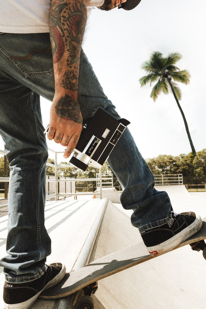 Camp Snap CS-8 Digital Video Camera product in use