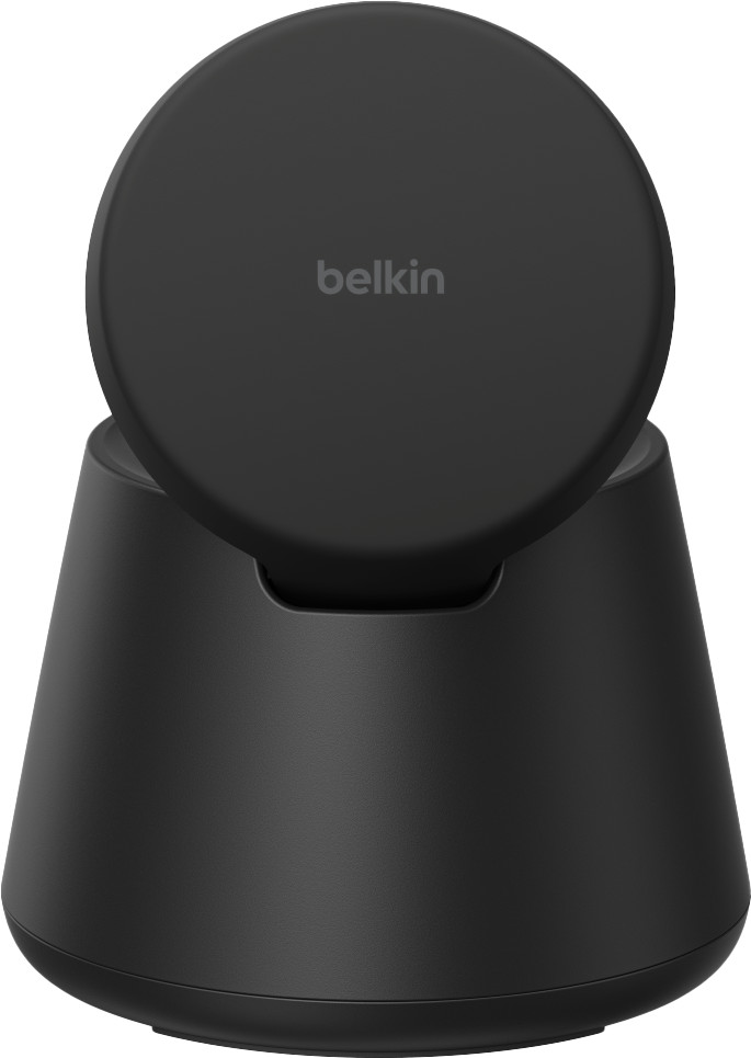 Belkin UltraCharge Modulare kabellose Ladestation Qi2 25 W Schwarz detail