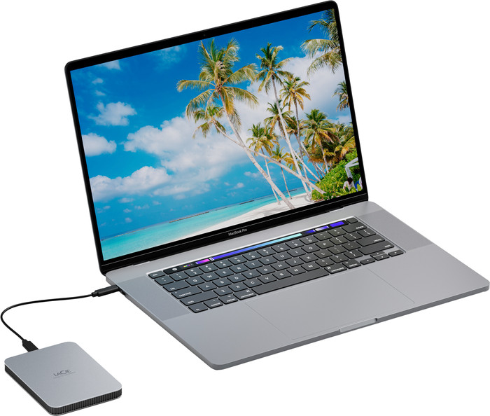 LaCie Mobile Drive 5 TB produkt in gebrauch