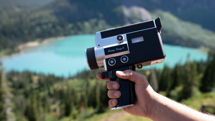 Camp Snap CS-8 Digital Video Camera product in use