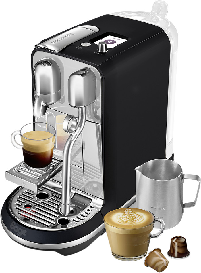 Sage Nespresso Creatista Plus SNE800BTR Schwarzer Trüffel Main Image