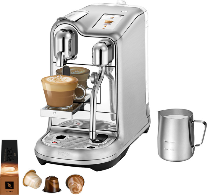Sage Nespresso Creatista Pro SNE900BSS Stainless Steel Main Image