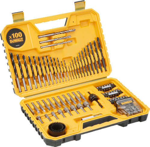 DeWalt 100-teiliges Bohrer- und Bit-Set Main Image