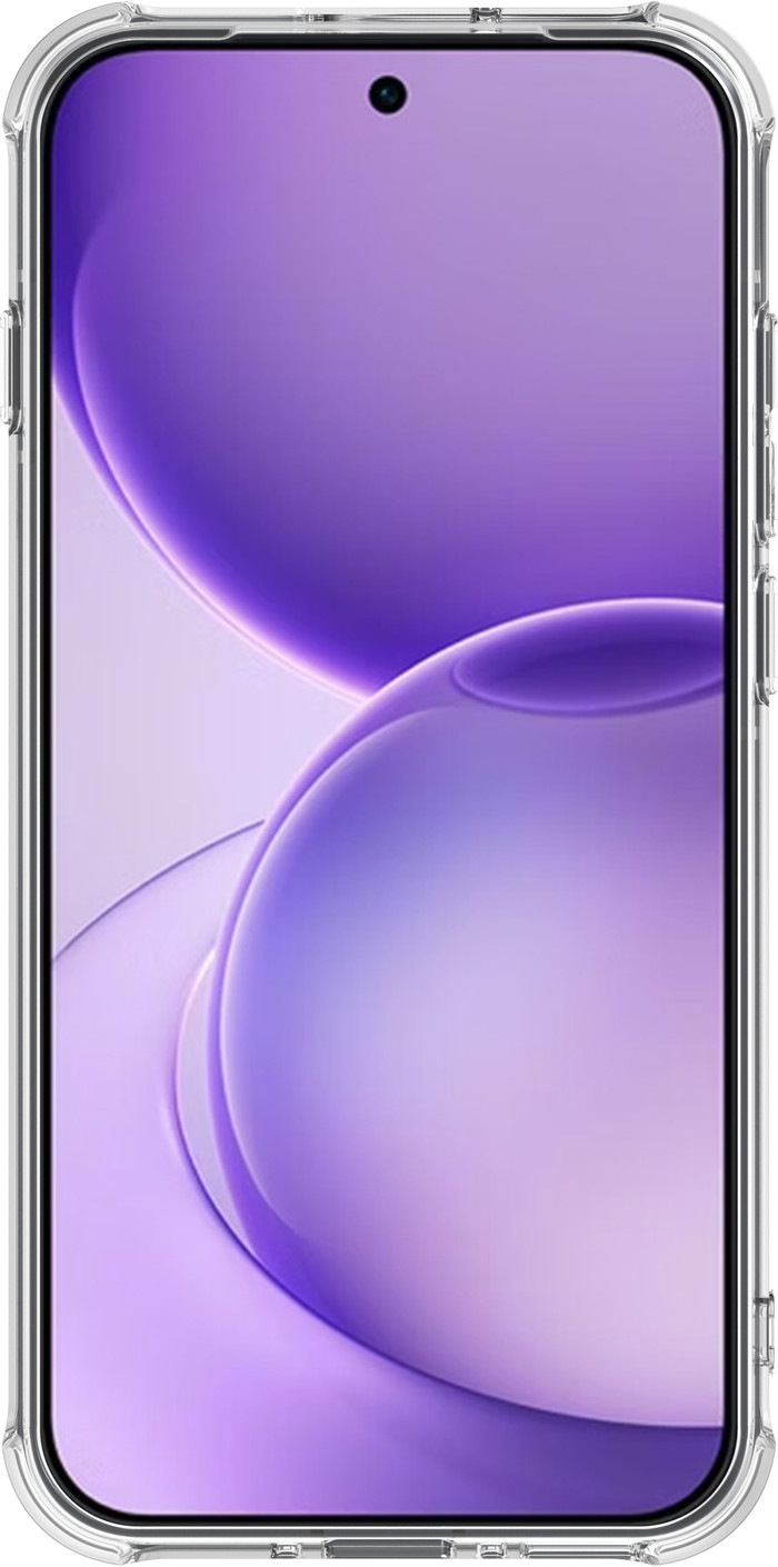 BlueBuilt Protective Back Cover OPPO Reno16 Pro Transparent front