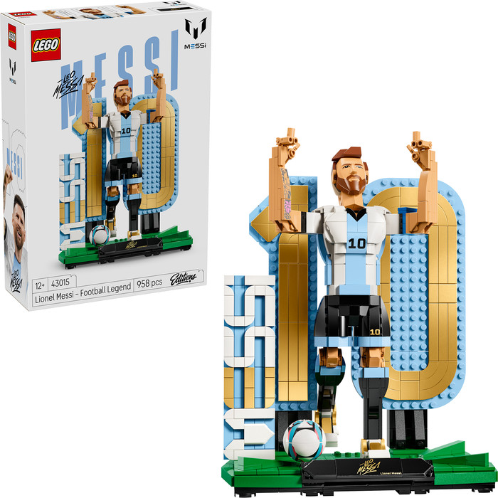 LEGO Editions Lionel Messi - Football Legend 43015 right side