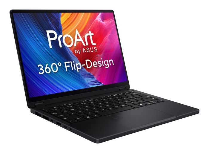 ASUS ProArt PX13 OLED HN7306EA-LX070W - 13,3" - AMD Ryzen AI MAX+ 395 - 32GB RAM/1TB SSD linke seite