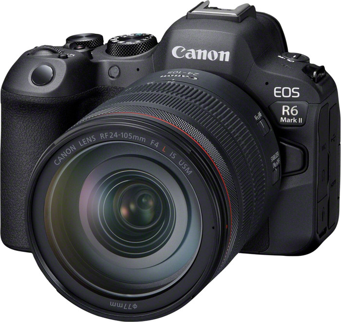 Canon EOS R6 Mark II + RF 24-105mm f/4L IS USM front