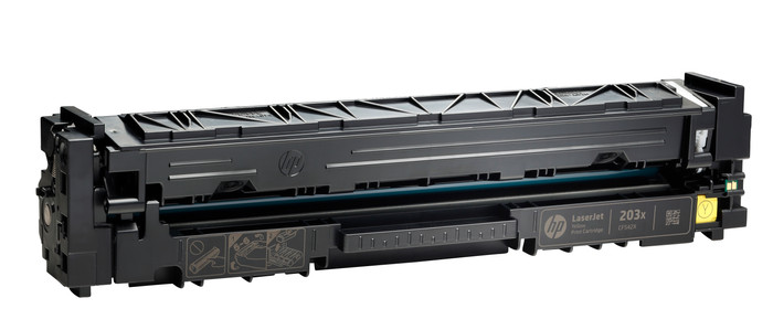 HP-203X-LaserJet-Toner Gelb (hohe Kapazität) vorne