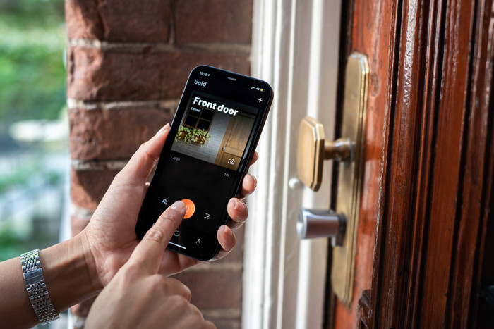 Bold Smart Lock SX-43 + Bold Connect Bridge produkt in gebrauch