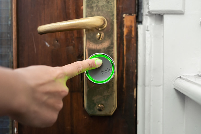 Bold Smart Lock SX-35 + Bold Connect Bridge produkt in gebrauch