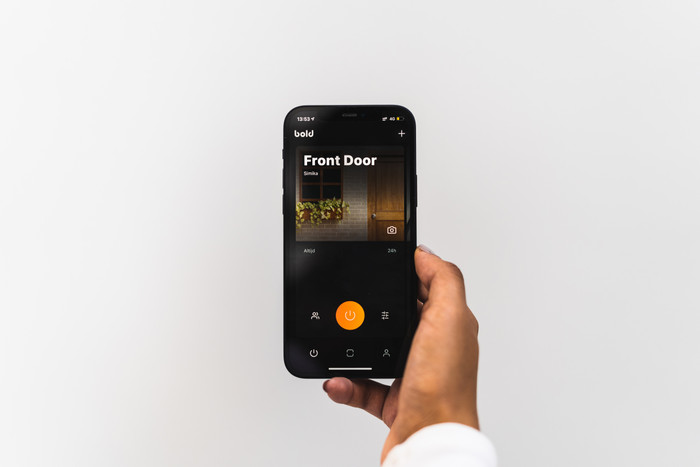 Bold Smart Lock SX-35 produkt in gebrauch