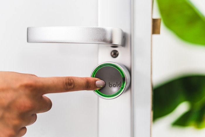 Bold Smart Lock SX-35 produkt in gebrauch