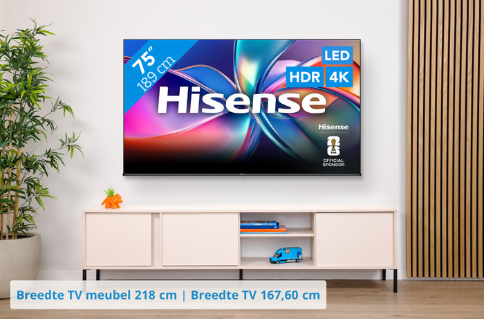Hisense 75 Zoll QLED E7Q (2025) visuelles Coolblue 1