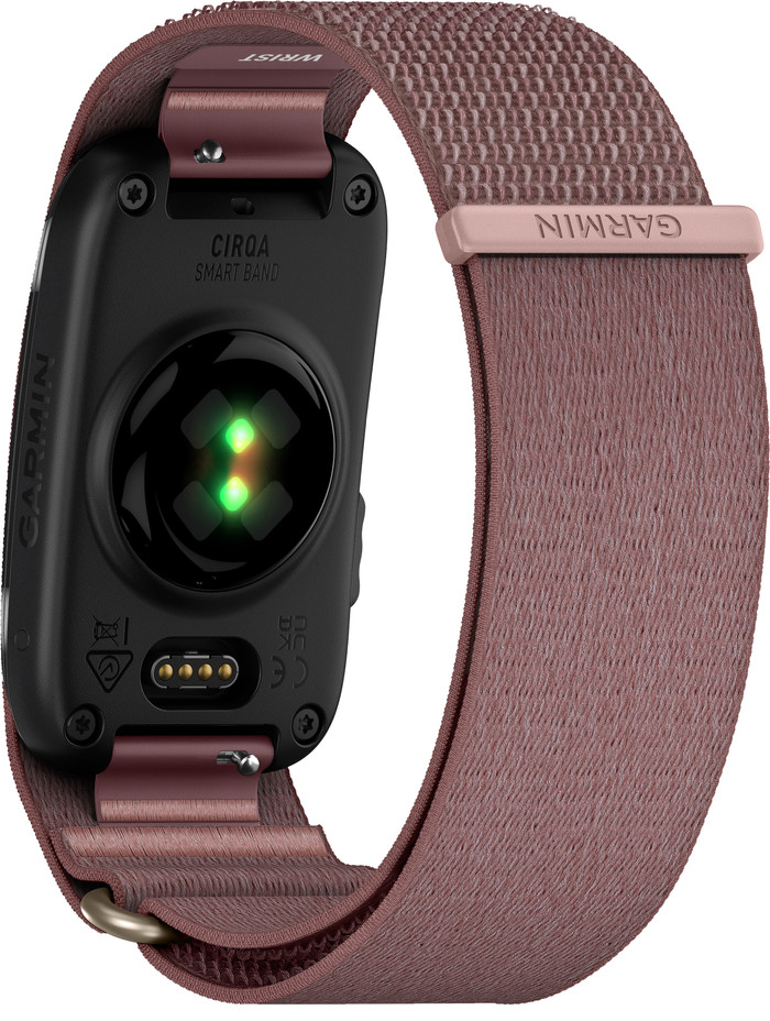 Garmin CIRQA Smart Band S/M Rosa rückseite