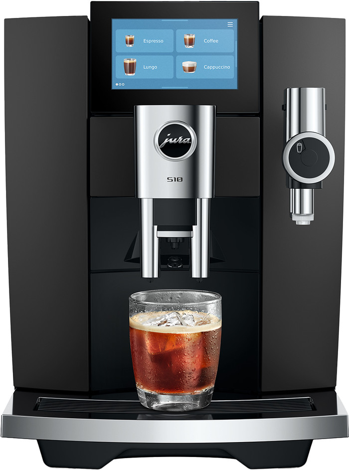 JURA S10 Obsidian Black (EA) vorne