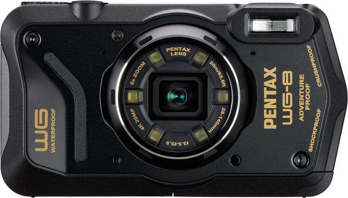 Pentax WG-8 Schwarz Main Image