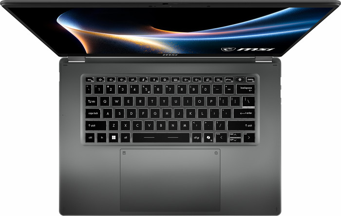 MSI Prestige 16 Flip AI+ C3MTG-060NL OLED QWERTY top