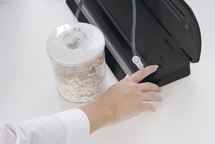 Solis Easy Vac Pro Metall Typ 569 produkt in gebrauch