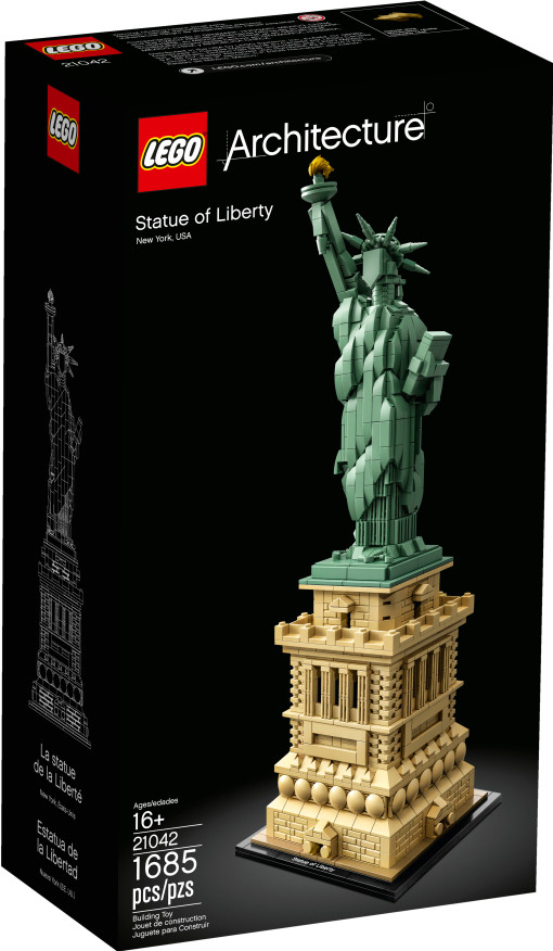 LEGO Architecture Freiheitsstatue 21042 verpackung