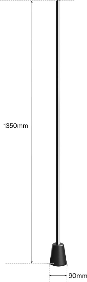 Philips Hue Play Floor Lamp White and Color detail