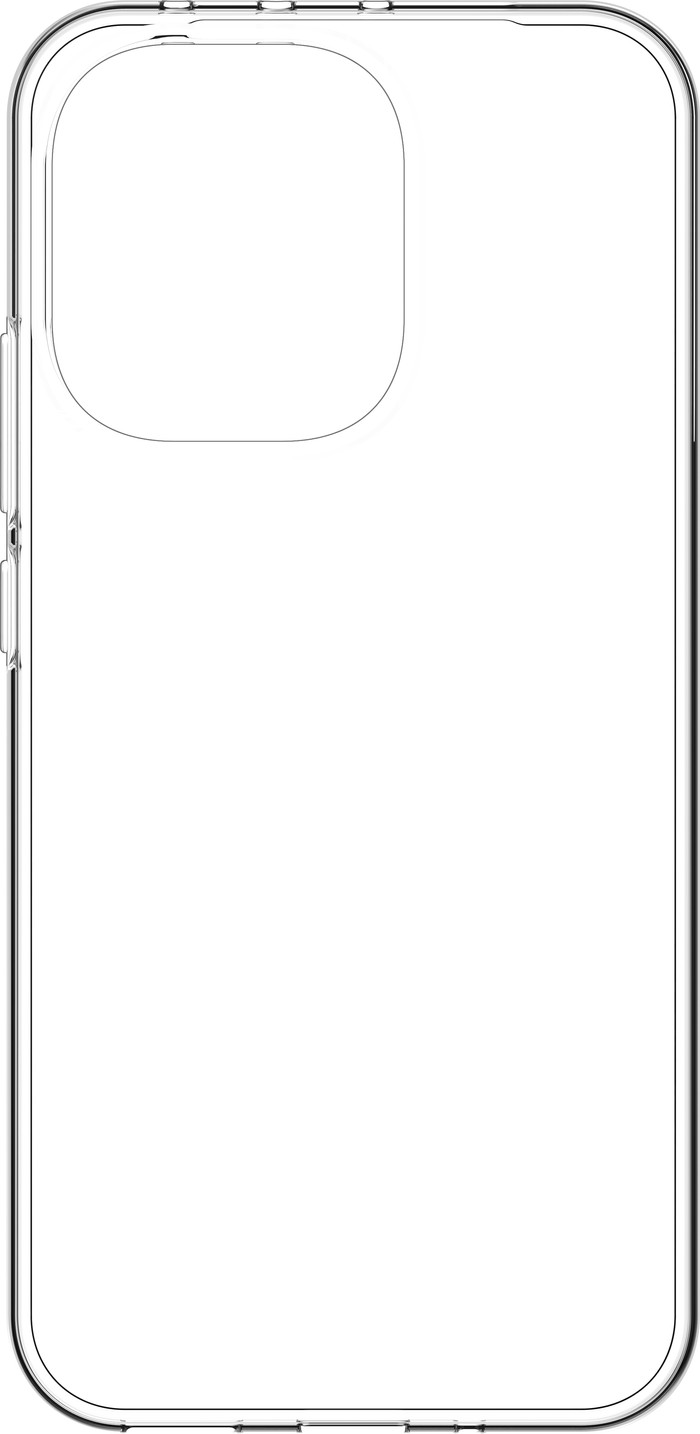 Just in Case Soft Design OPPO Reno15 Pro Back Cover Transparent front