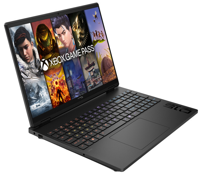 HyperX OMEN 15-gb0076ng - 15,3" - AMD Ryzen 7 - 16GB RAM/512 GB SSD - RTX 5070 linke seite