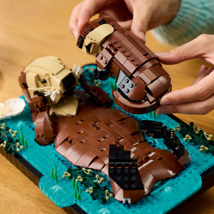 LEGO Ideas Treibende Otter 21366 produkt in gebrauch