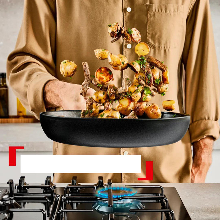 Tefal Excell'Cook Bratpfanne 24 cm produkt in gebrauch