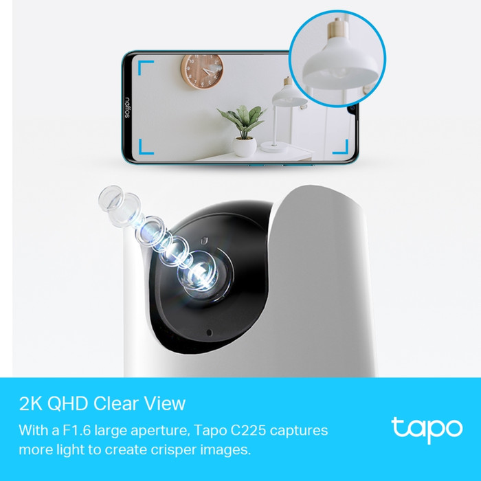 TP-Link Tapo C225 2.5K Pan & Tilt null