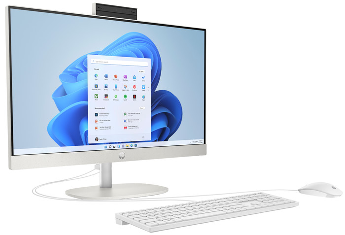 HP All-in-One 24-cr0005ng PC - 23,8'' - AMD Ryzen 7 - 16GB RAM/512GB SSD linke seite