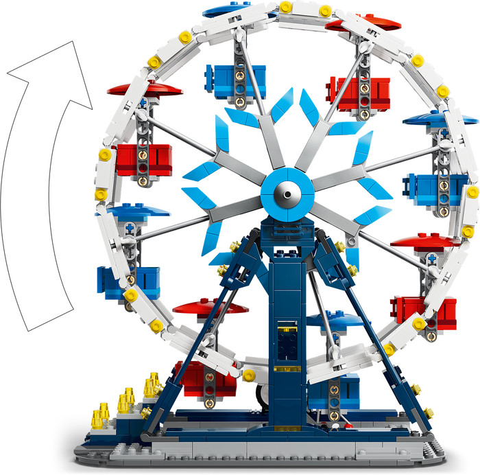 LEGO Creator 3-in-1-Sets Legendäres Riesenrad 31389 detail