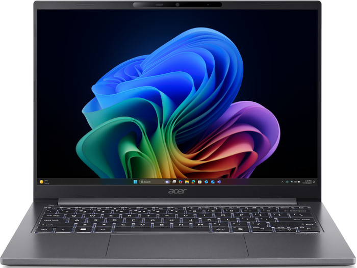 Acer TravelMate X4 14 AI TMX414-51-TCO-58G2 QWERTY front