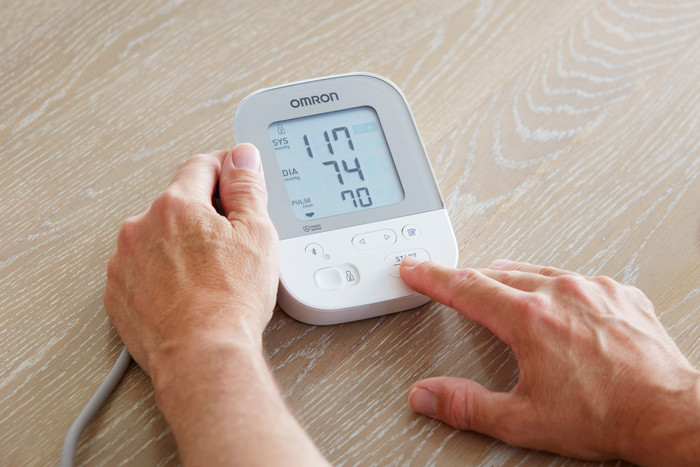 Omron X4 Smart product in use