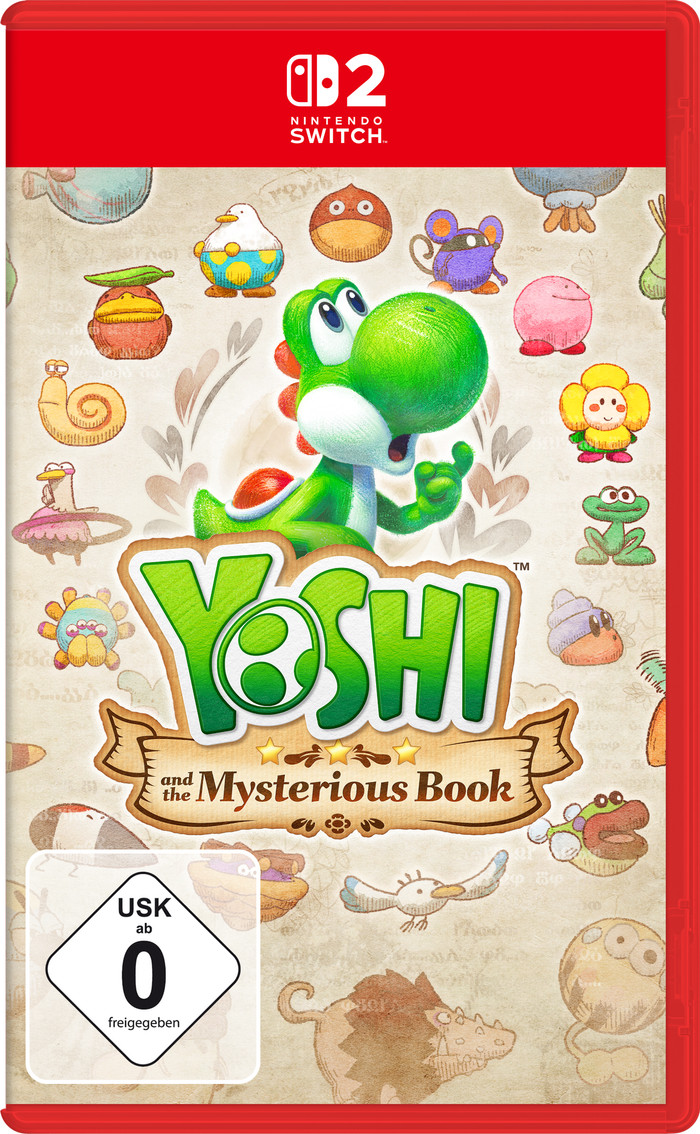 Yoshi and the Mysterious Book Nintendo Switch 2 Main Image