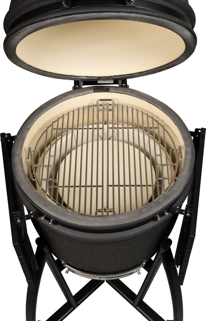 Grill Guru Prime Matte Black Medium inside