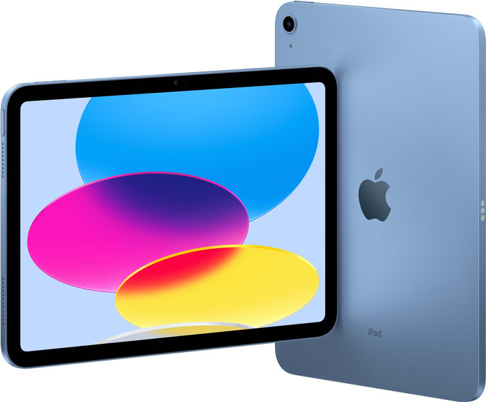 Refurbished iPad (2022) 64 GB Wi-Fi Blau (Wie neu) rückseite