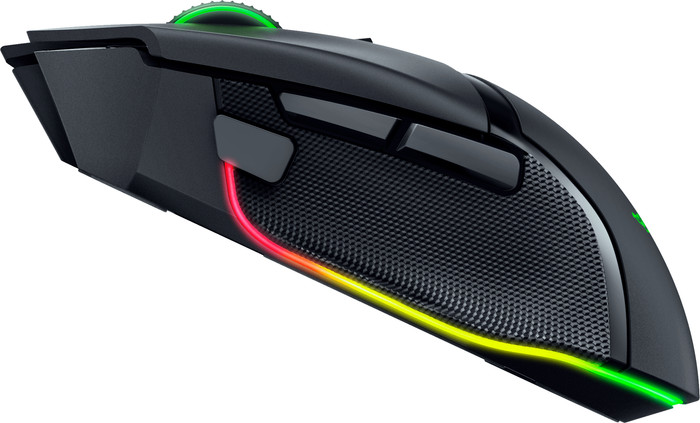 Razer Basilisk V3 Pro Kabellose Gaming-Maus Schwarz linke seite