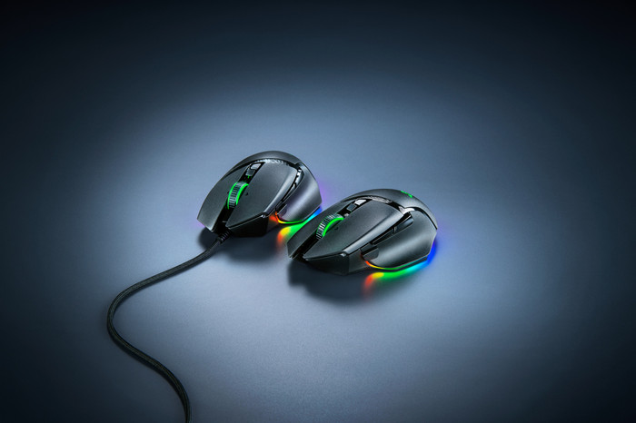 Razer Basilisk V3 Pro Kabellose Gaming-Maus Schwarz produkt in gebrauch