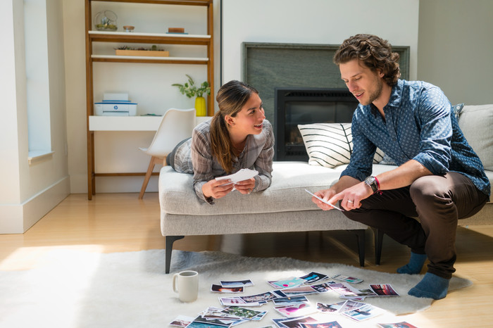 HP 301 Patrone Schwarz produkt in gebrauch