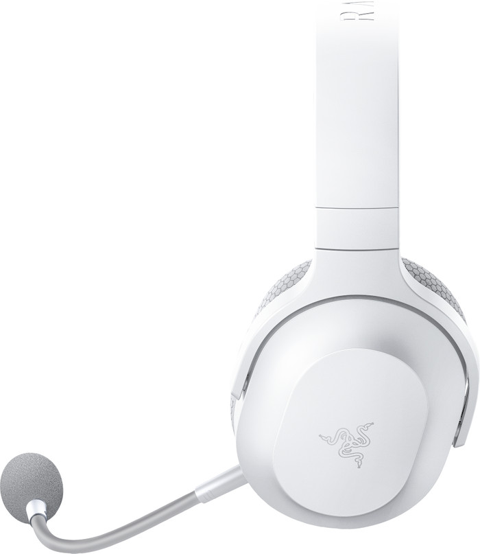 Razer Barracuda X Wireless Gaming-Headset - Mercury White (2022) linke seite