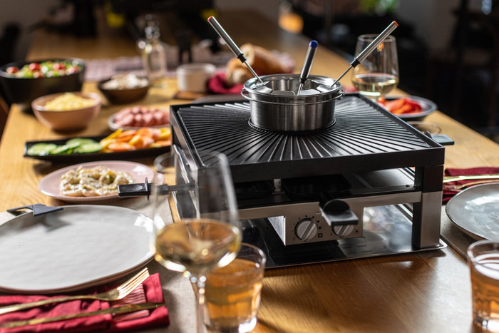 Solis 3-in-1 Combi Grill - Elektrogrill Mit Raclette & Crêpe-Funktion