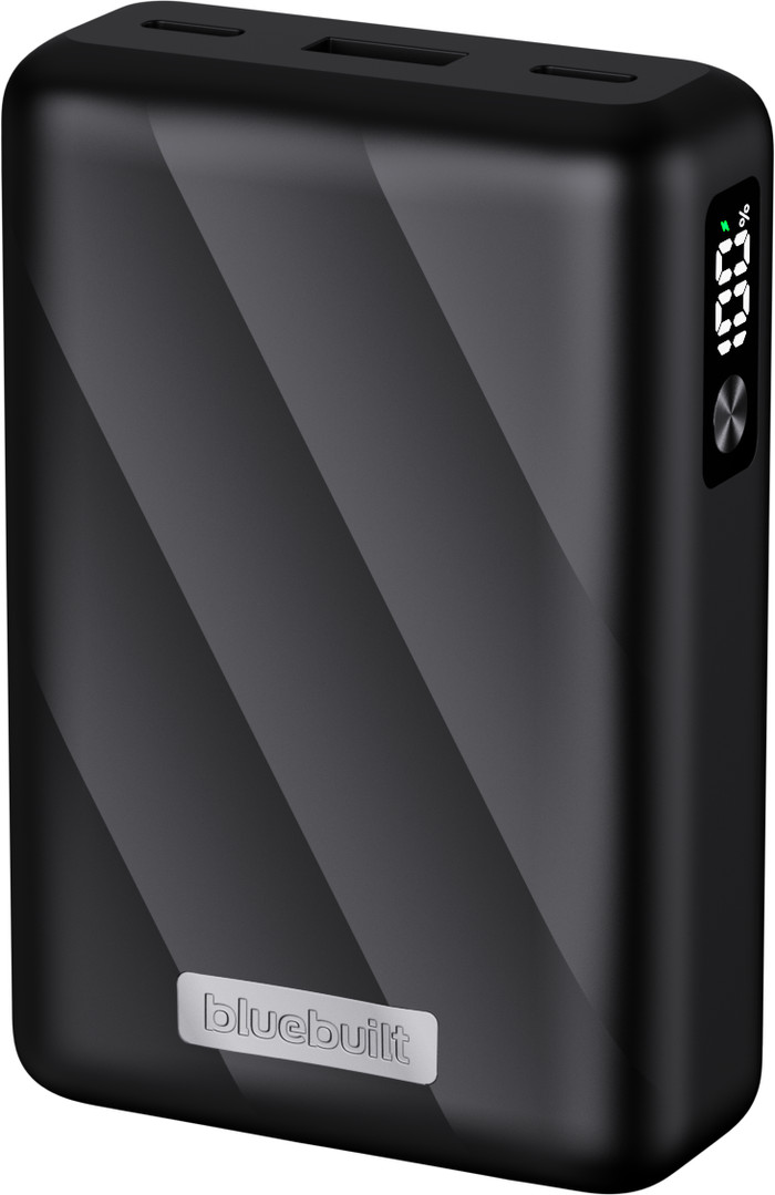 BlueBuilt Power Bank 10.000 mAh mit Schnellladefunktion 30 Watt rechte seite