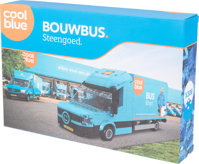 Coolblue Build-a-Bus packaging