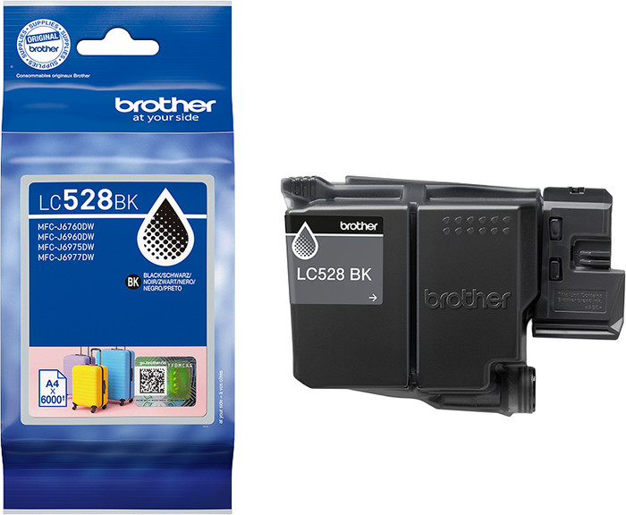Brother LC-528 Patrone Schwarz verpackung